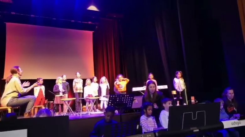 Répétitions pour le concert annuel de l’École de musique Sophie Legris - video
